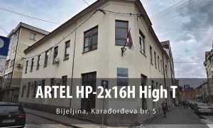 Muzicka skola Bijeljina toplotna pumpa voda-voda Artel HP-2x16H HT