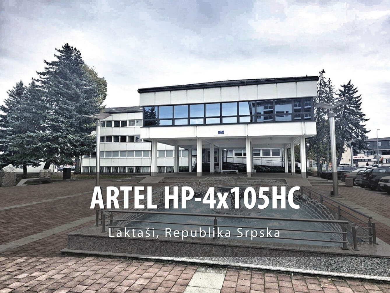 toplotna pumpa voda-voda ARTEL HP-4x105HC Laktasi Republika Srpska